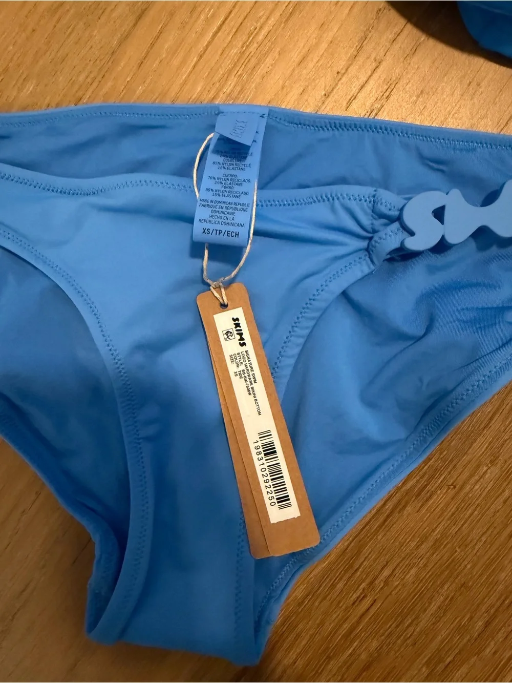 Skims blue bikini bottoms